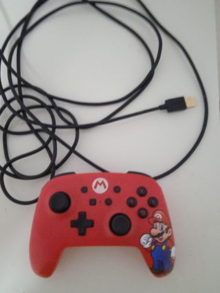 Mando Nintendo switch mario(tiene drift)