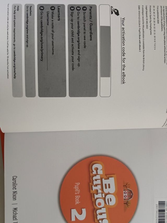 Be Curious 2 Pupil's Book with eBook Updated NUEVO