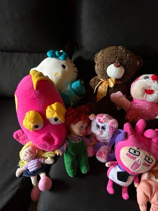 Venta peluches y muñecas 2da mano
