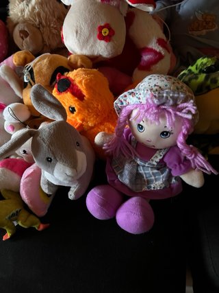 Venta peluches y muñecas 2da mano