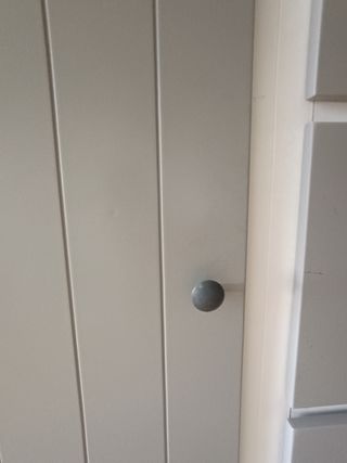 Conjunto camas tren lacadas blanco gris