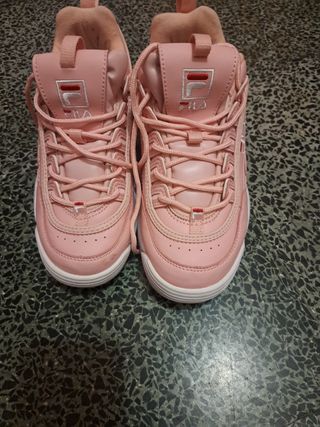 Zapatillas mujer Adidas y fila