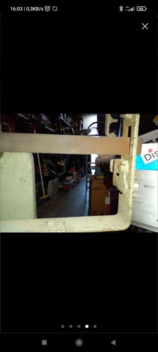 Bascula antigua de suelo