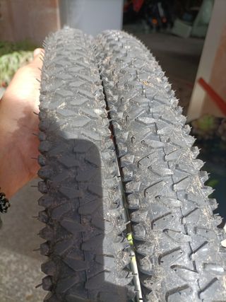 Ruedas bicicleta 27,5 x 2,00 seminuevas