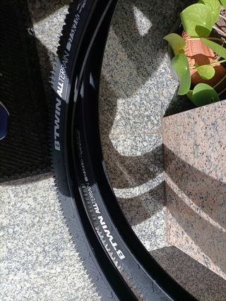 Ruedas bicicleta 27,5 x 2,00 seminuevas