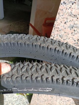 Ruedas bicicleta 27,5 x 2,00 seminuevas