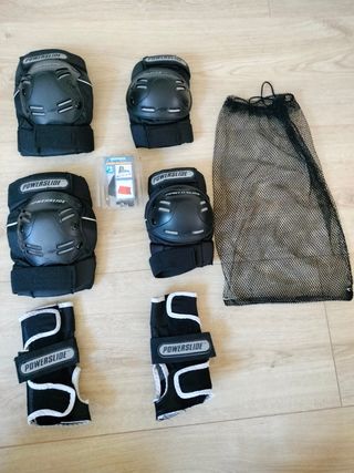 Patines adulto Talla 39,5 (25)+Proteccione+frenos