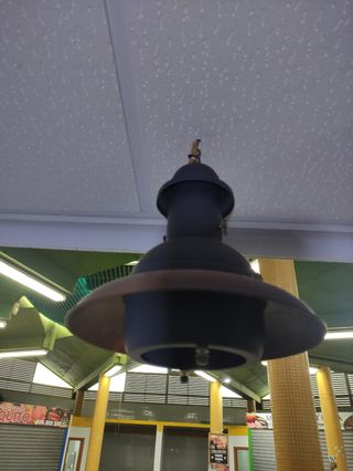 Lamparas pescadería