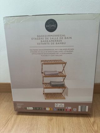 Estanteria de bambú