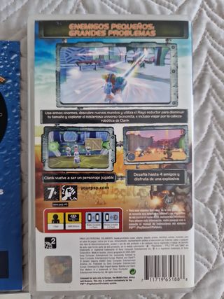 PSP RATCHET CLANK EL TAMAÑO NO IMPORTA