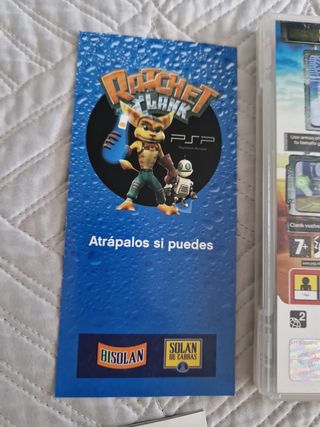 PSP RATCHET CLANK EL TAMAÑO NO IMPORTA