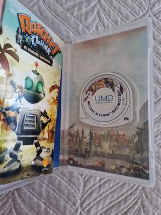 PSP RATCHET CLANK EL TAMAÑO NO IMPORTA