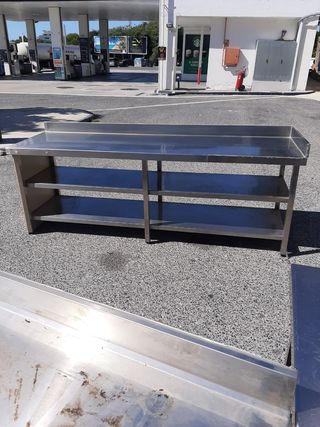 mesade trabajo acero inox