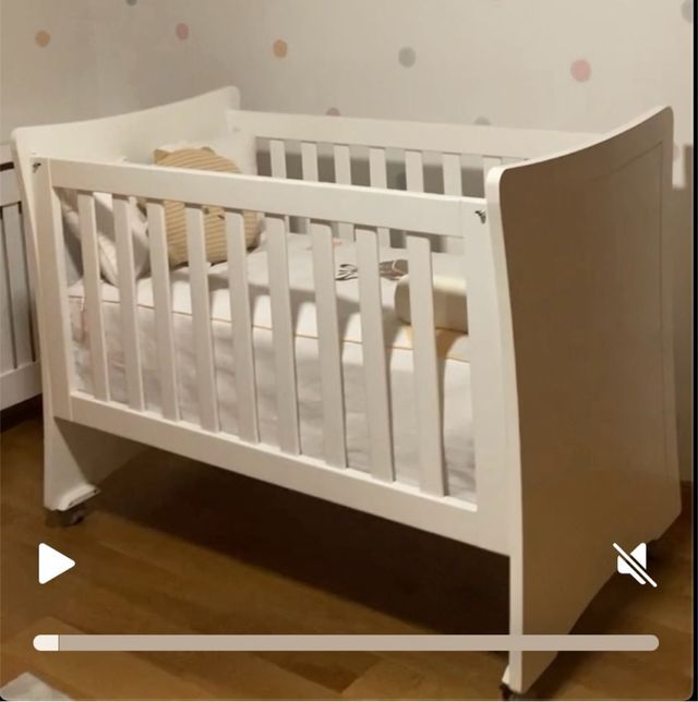 Cuna Madera Colecho y convertible