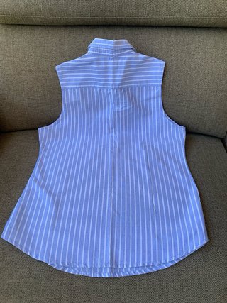 Camisa de rayas sin mangas de Amichi