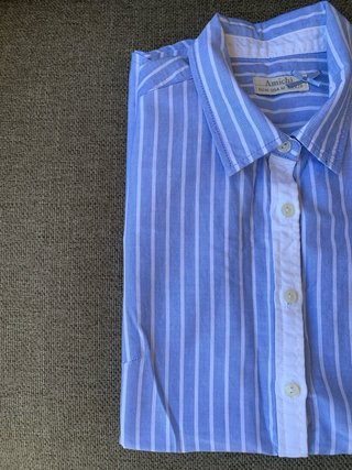 Camisa de rayas sin mangas de Amichi