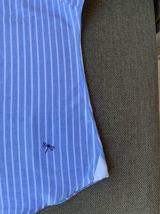 Camisa de rayas sin mangas de Amichi