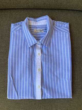 Camisa de rayas sin mangas de Amichi