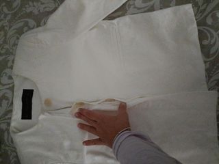 Chaqueta manga midi de zara