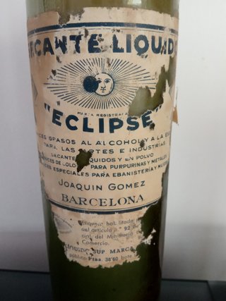 Botella antigua