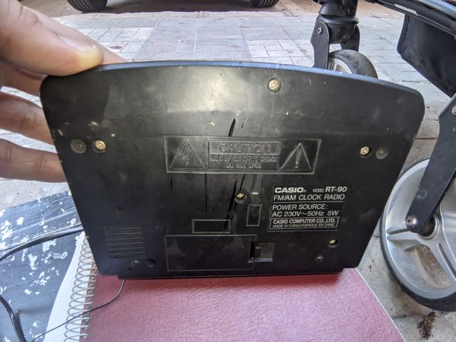 Despertador Digital Casio para mesita de noche