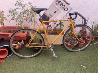 Bicicleta antigua fixie