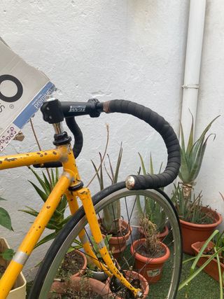Bicicleta antigua fixie