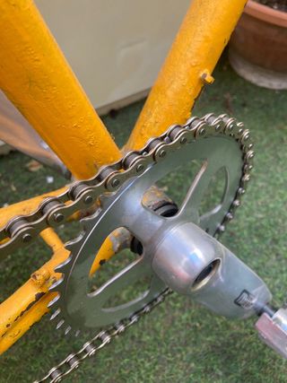 Bicicleta antigua fixie
