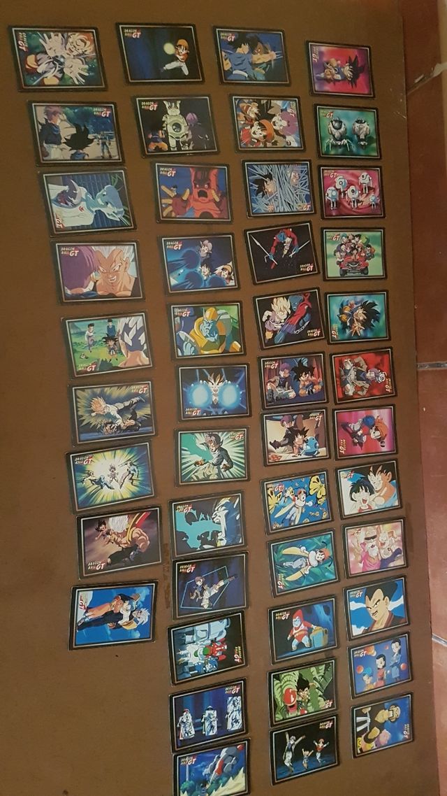Trading cards dragon ball GT serie 1