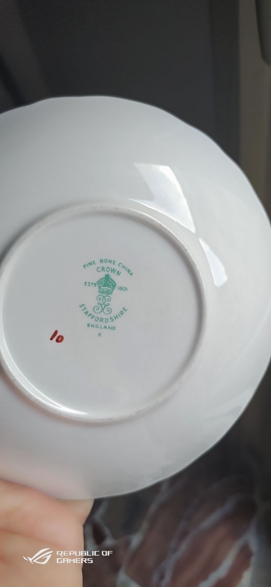 Tazza da tè con piattino