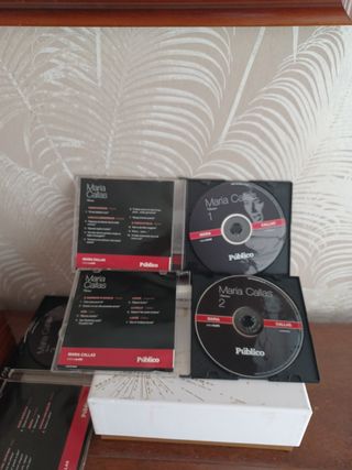 "12 CD'S DIVINA MARIA CALLAS"