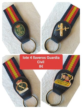 GUARDIA CIVIL LLAVEROS Y INSIGNIAS