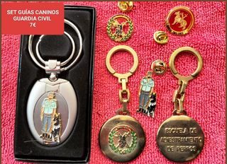 GUARDIA CIVIL LLAVEROS Y INSIGNIAS