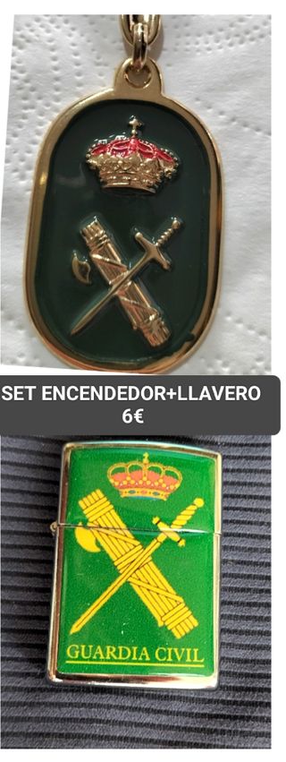 GUARDIA CIVIL LLAVEROS Y INSIGNIAS