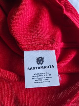 Jerseys rojo de Santa Marta. T. S