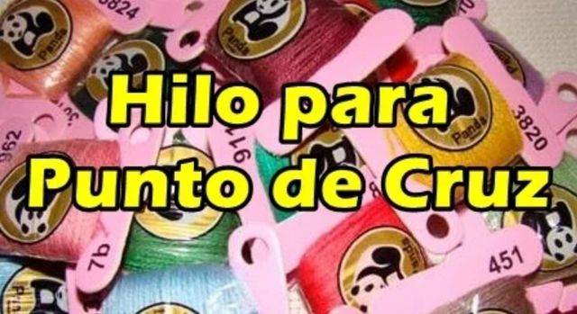 Gran Lote de punto de cruz