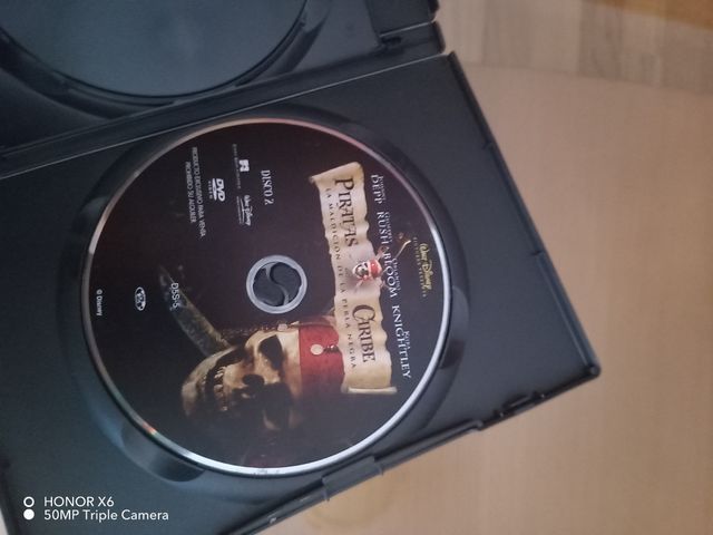 Película cd piratas del caribe