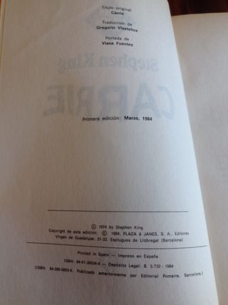 Libro Stephen king