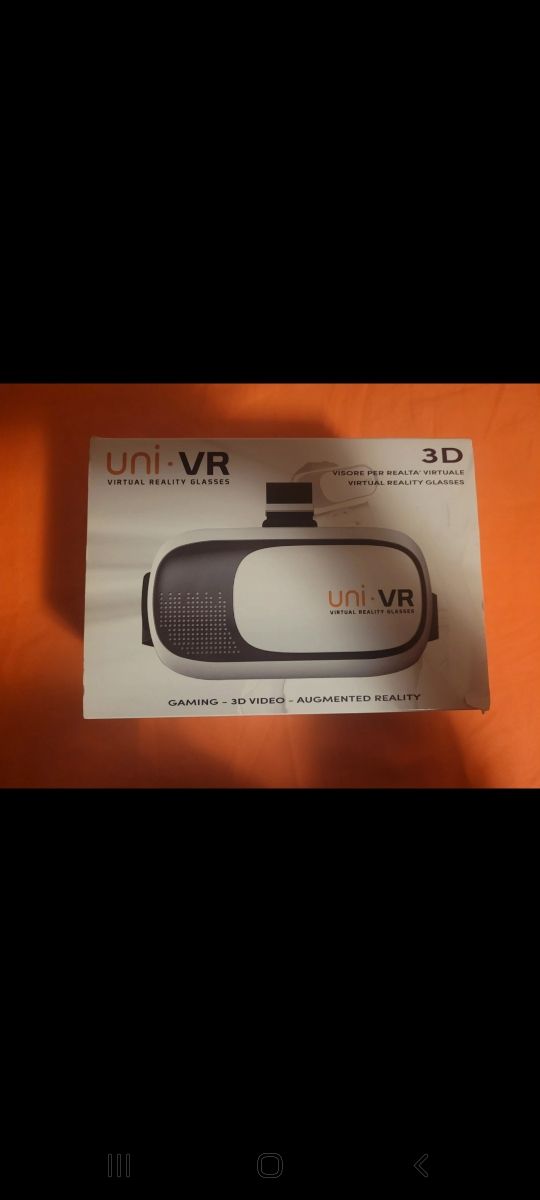 Uni-vr / visore x realtà virtuale