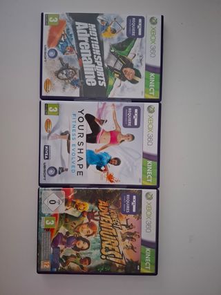 Xbox360 Lote 3 juegos