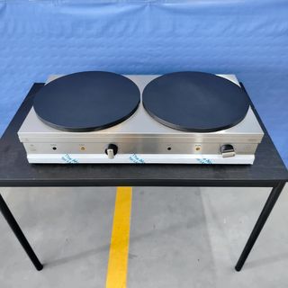 ⌚TE⍏ Crepera industrial Doble - Eléctrica