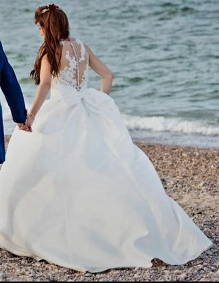 Vestido novia Rosa Clará