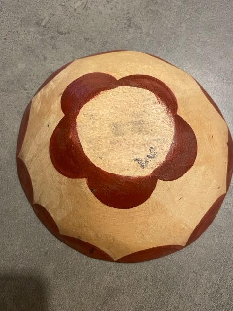 Ciotola portaoggetti in legno