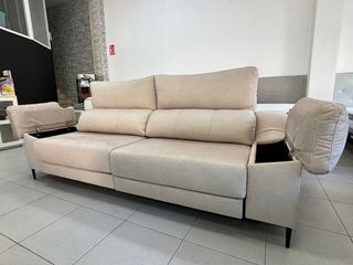 SOFA CAMA PATAS ALTAS * MEDIDAS Y COLORES A ELEGIR