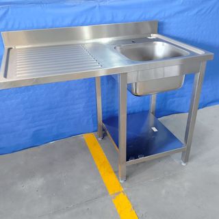 ⌚TE⍏ Acero - Fregadero 1 Seno Lavavajillas