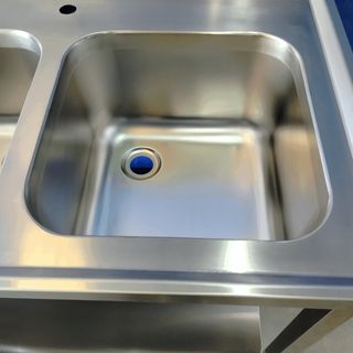 ⌚TE⍏ Acero - Fregadero 2 Senos Lavavajillas