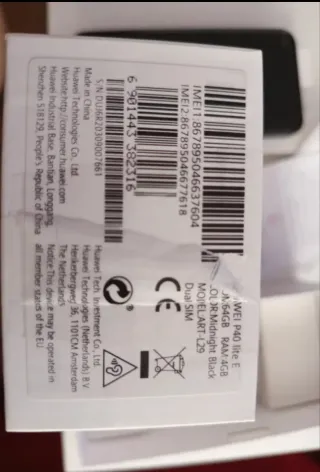 Teléfono Huawei P40 Lite E