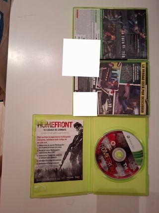 Xbox360. Lote 3 juegos