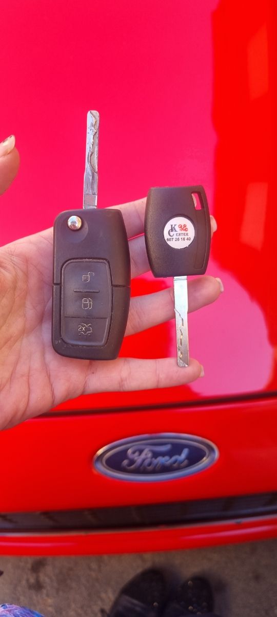 Llave de repuesto coche