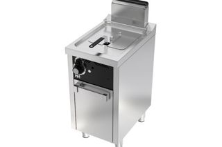 FRIGGITRICI A GAS 8L600E con ripiano